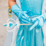 Frozen Elsa prinsessenjurk met cape inclusief accessoires