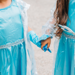 Frozen Elsa prinsessenjurk met cape inclusief accessoires