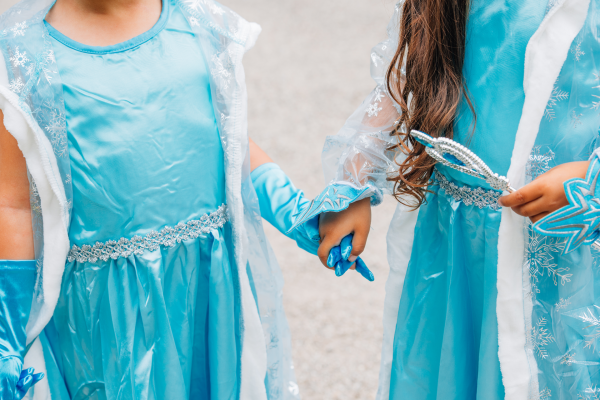 Frozen Elsa prinsessenjurk met cape inclusief accessoires - Afbeelding 7