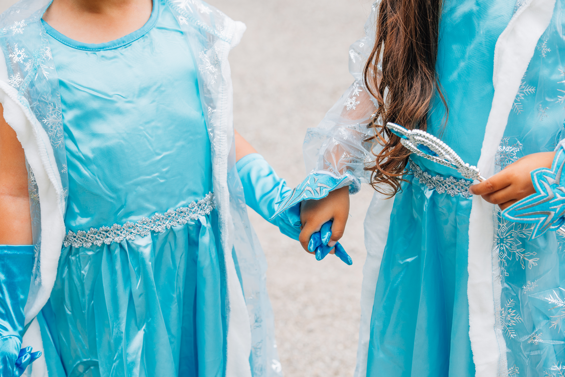 Frozen Elsa prinsessenjurk met cape inclusief accessoires - Afbeelding 7