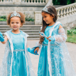 Frozen Elsa prinsessenjurk met cape inclusief accessoires