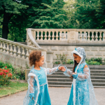 Frozen Elsa prinsessenjurk met cape inclusief accessoires