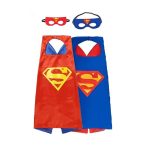 Superhelden Verkleedpak - 3-Pack - Superman + Spiderman cape + masker + Hanger