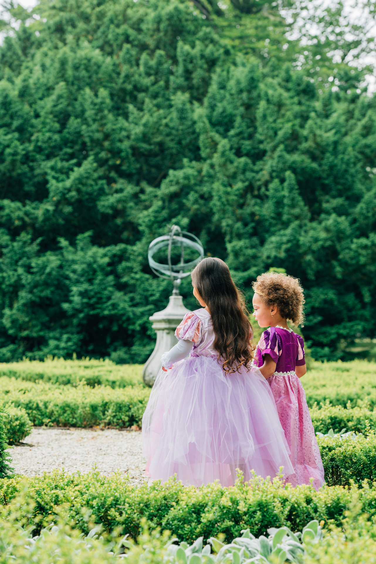 Rapunzel + Belle jurk + haarband + toverstaf/kroon - Afbeelding 10