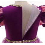 Rapunzel + Belle jurk + haarband + toverstaf/kroon