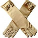 Prinsessen lange elleboog handschoenen