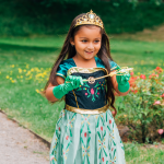 Frozen Anna prinsessenjurk + accessoireset