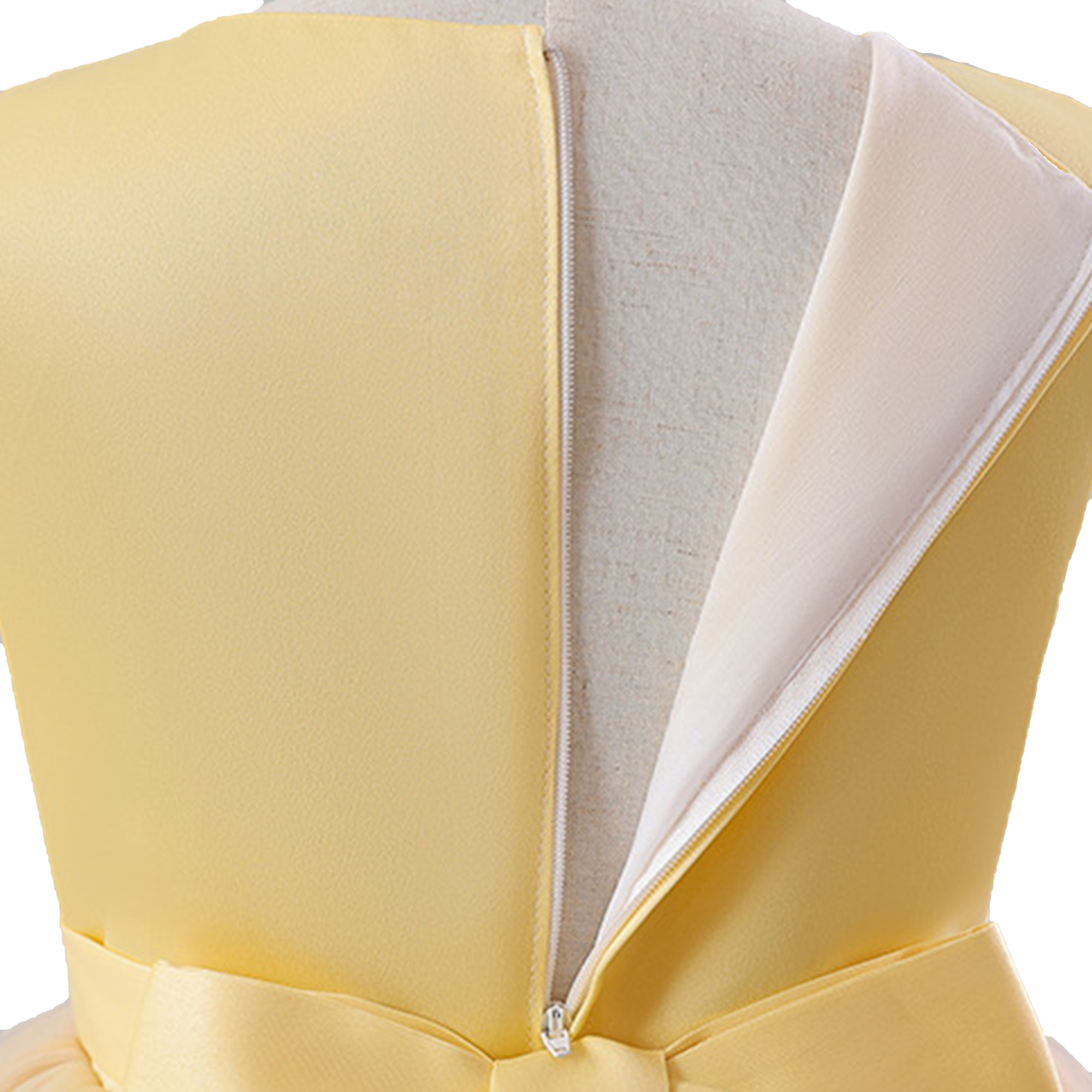 Unicorn Jurk - Eenhoorn Jurk Geel + accessoires - Afbeelding 6