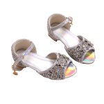 Prinsessenschoenen – Livia – Zilver + toverstaf/kroon