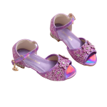 Prinsessenschoenen – Livia – Paars + toverstaf/kroon