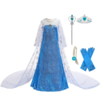 Frozen Elsa deluxe prinsessenjurk