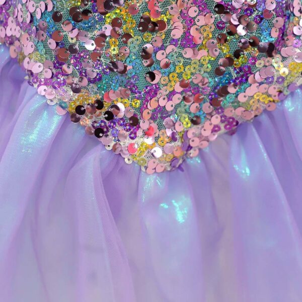 Zeemeermin jurk Lunja- prinsessenjurk + accessoires - Afbeelding 8