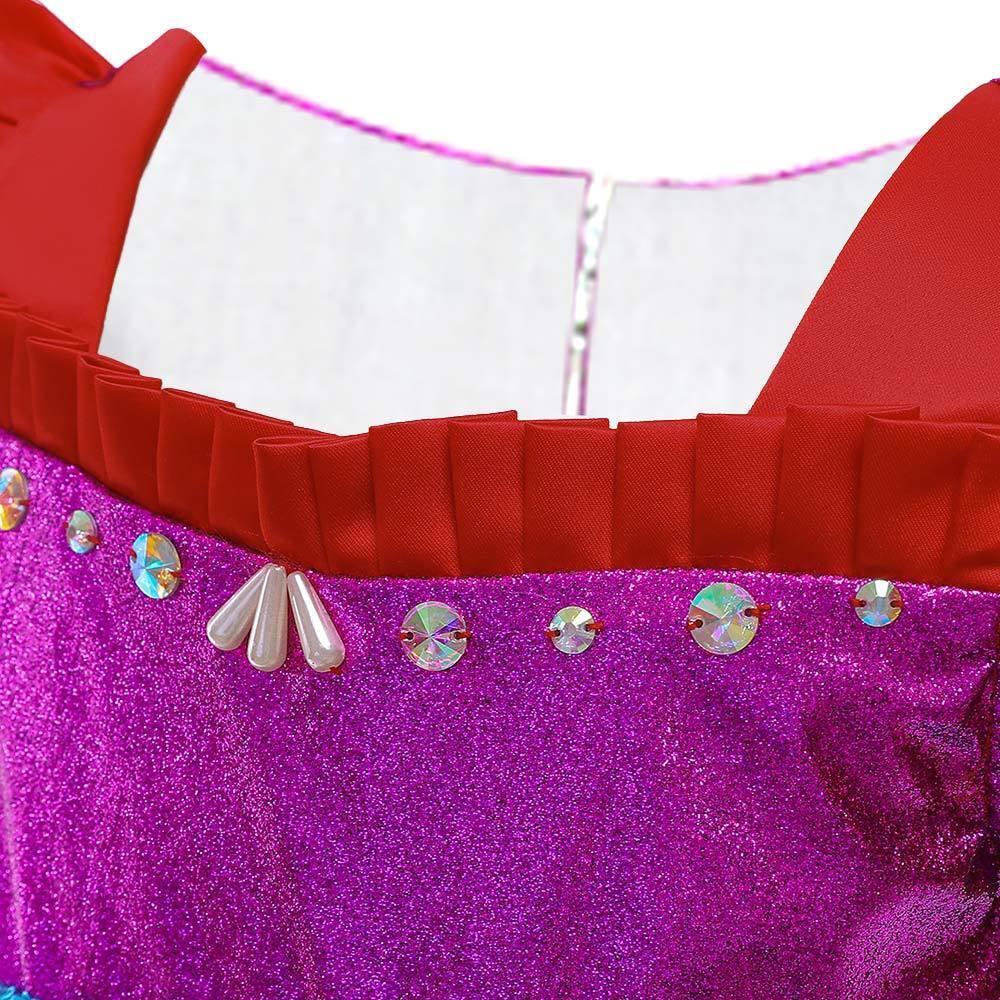 Zeemeermin jurk groen