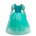 Zeemeermin jurk/Ariel mintgroen - prinsessenjurk + accessoires