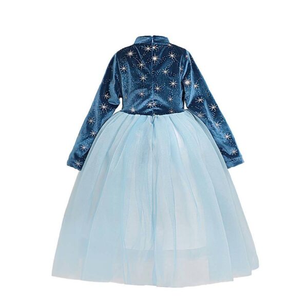 Frozen Elsa jurk Marielle – luxe prinsessenjurk - Afbeelding 6