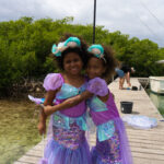ariel prinsessenjurk met pailletten.