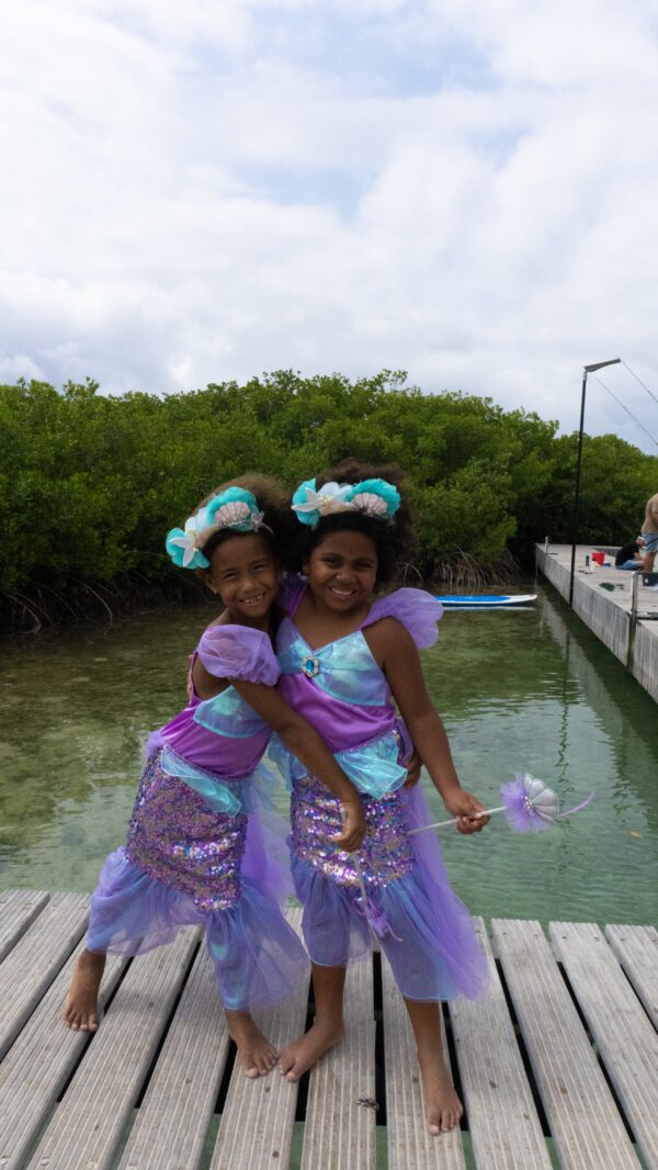ariel prinsessenjurk met pailletten...