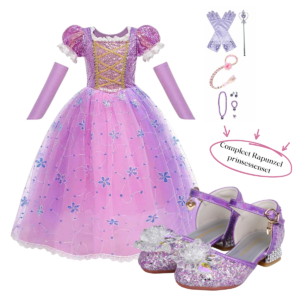 Rapunzel prinsessenpakket met prinsessenschoenen en prinsessenaccessoires