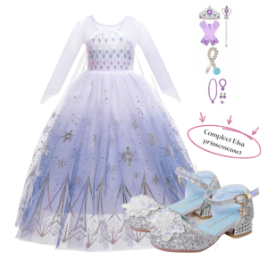 Prinsessenpakket Frozen Elsa wit