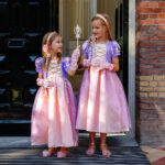 Rapunzel prinsessenjurk + accessoires