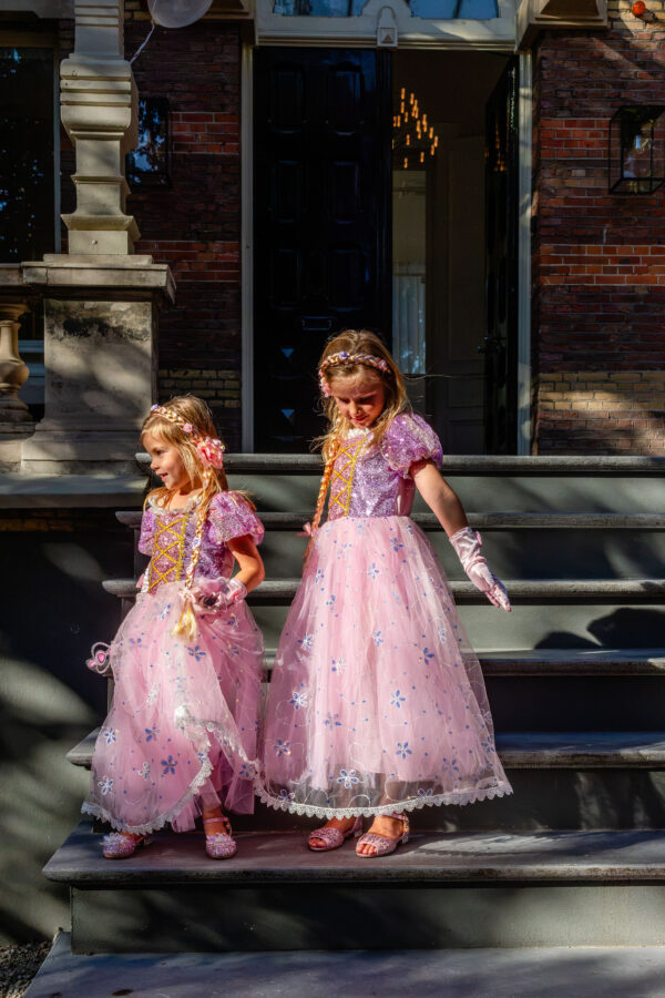 Princessenjurk Rapunzel roze
