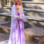 Prinsessenjurk paars Frozen Elsa 2