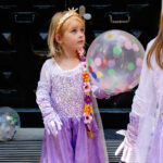 Princessenjurk Elsa paars