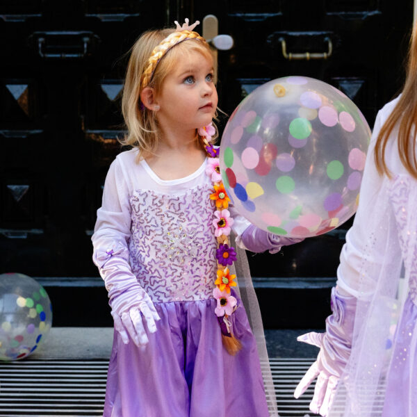 Princessenjurk Elsa paars