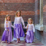 Prinsessenjurk Frozen Elsa paars