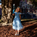 Prinsessenjurk Cinderella blauw 1