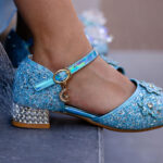 Princessenschoenen blauw livia