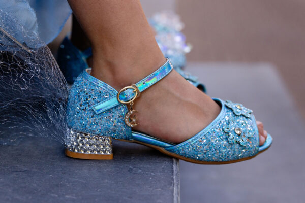 Princessenschoenen blauw livia