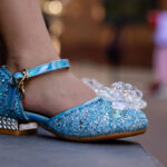 Prinsessenschoen blauw