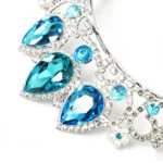 Tiara – Kroon – Snowflake – Celestia – Blauw
