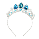 Tiara – Kroon – Snowflake – Celestia – Blauw