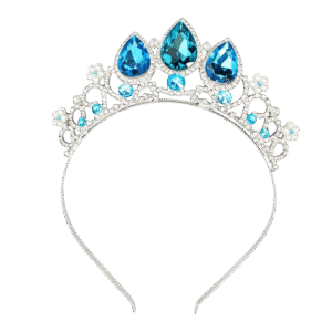 Tiara – Kroon – Snowflake – Celestia – Blauw