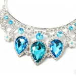 Tiara – Kroon – Snowflake – Celestia – Blauw