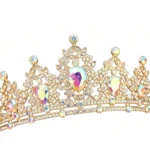 Tiara – Kroon – Snowflake – Isadora – Goud