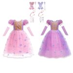 2 Rapunzel prinsessenjurken